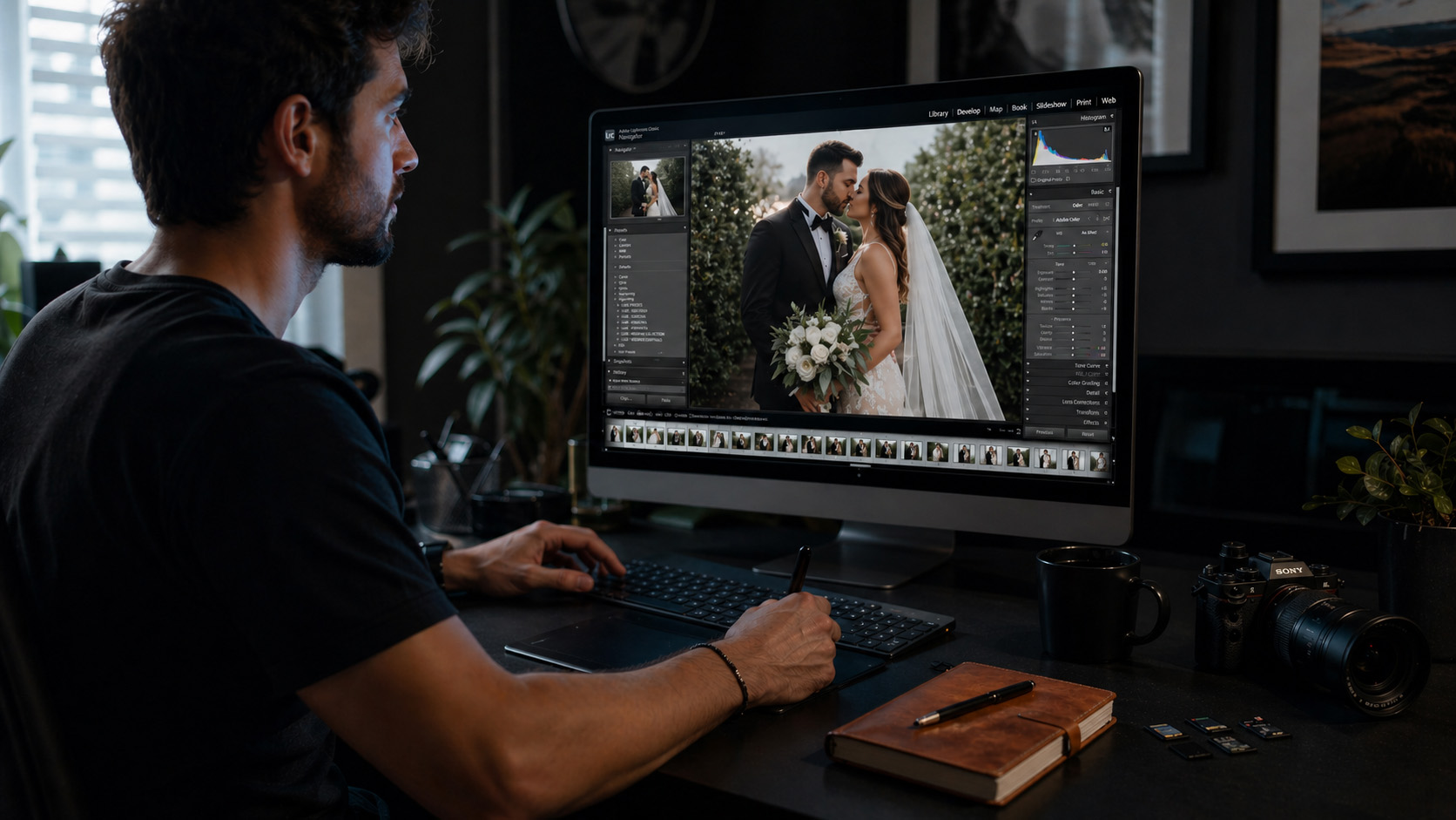 Preset Installer interface showing Lightroom presets organized into groups
